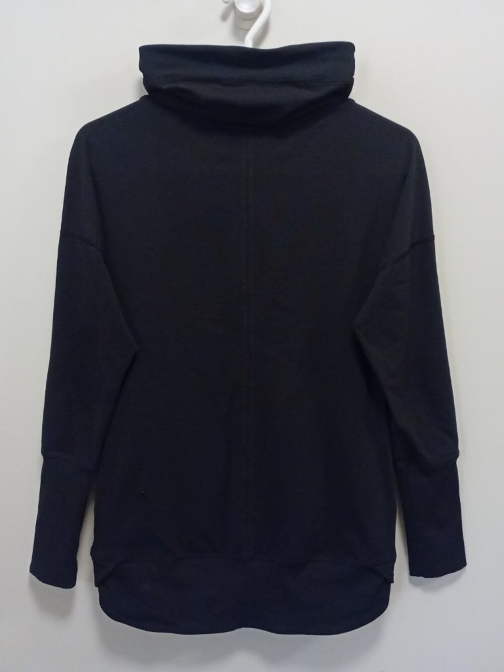 Lululemon Pump It Up Jacket Black Brushed Luxtreme Full Zip Funnel Neck 4 XS - Picture 6 of 12